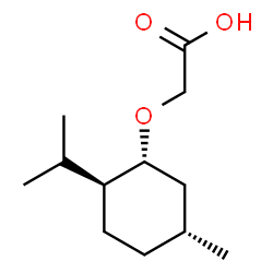ChemSpider 2D Image | (-)-Menthyloxyacetic Acid | C12H22O3