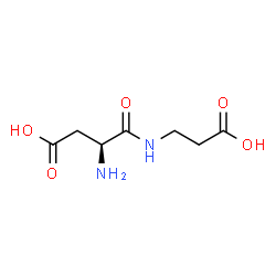 ChemSpider 2D Image | H-ASP-β-ALA-OH | C7H12N2O5