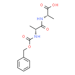 ChemSpider 2D Image | N-[(Benzyloxy)carbonyl]-D-alanyl-L-alanine | C14H18N2O5