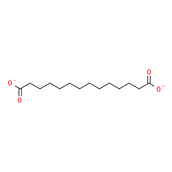 ChemSpider 2D Image | Tetradecanedioate | C14H24O4