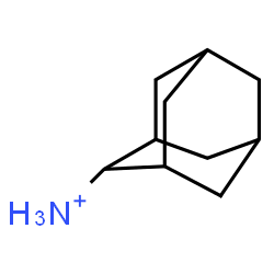 ChemSpider 2D Image | 2-Adamantanaminium | C10H18N