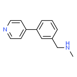 ChemSpider 2D Image | N-methyl-N-(3-pyridin-4-ylbenzyl)amine | C13H14N2