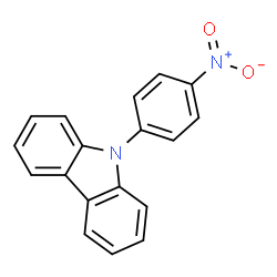 ChemSpider 2D Image | 9-(4-nitrophenyl)carbazole | C18H12N2O2