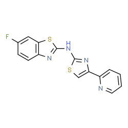 ChemSpider 2D Image | TCMDC-125540 | C15H9FN4S2