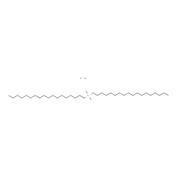 ChemSpider 2D Image | 1-Octadecanaminium, N,N-dimethyl-N-octadecyl-, hydrobromide (1:1) | C38H81BrN