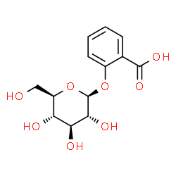ChemSpider 2D Image | Salicylic Acid 2-O-Î²-D-Glucoside | C13H16O8