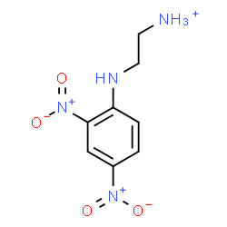 ChemSpider 2D Image | 2-[(2,4-Dinitrophenyl)amino]ethanaminium | C8H11N4O4