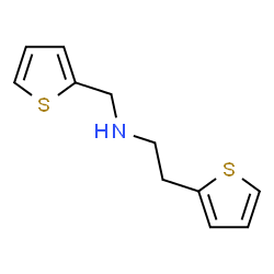 ChemSpider 2D Image | 2-(2-Thienyl)-N-(2-thienylmethyl)ethanamine | C11H13NS2