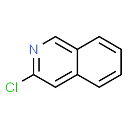 ChemSpider 2D Image | 3-Chloroisoquinoline | C9H6ClN