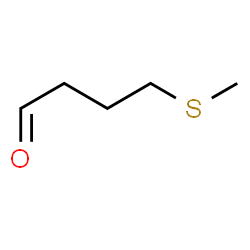 ChemSpider 2D Image | 4-(Methylthio)butanal | C5H10OS