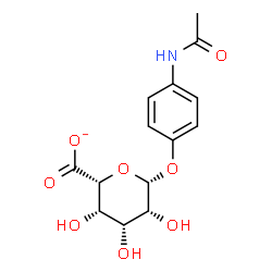 ChemSpider 2D Image | 4-Acetamidophenyl beta-L-talopyranosiduronate | C14H16NO8