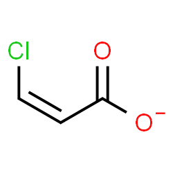 ChemSpider 2D Image | (2Z)-3-Chloroacrylate | C3H2ClO2