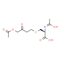 ChemSpider 2D Image | (Z)-S-(4-Acetoxy-3-oxobutyl)-N-(1-hydroxyethylidene)-D-cysteine | C11H17NO6S