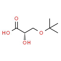 ChemSpider 2D Image | (2S)-3-(tert-butoxy)-2-hydroxypropanoic acid | C7H14O4