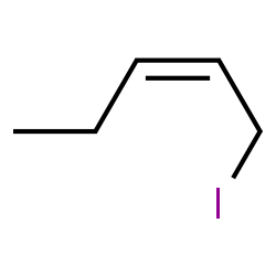 ChemSpider 2D Image | (2Z)-1-Iodo-2-pentene | C5H9I