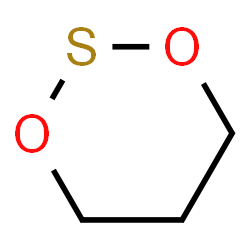 ChemSpider 2D Image | 1,3,2-Dioxathiane | C3H6O2S