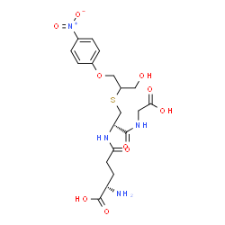 ChemSpider 2D Image | gamma-Glutamyl-S-[1-hydroxy-3-(4-nitrophenoxy)-2-propanyl]-L-cysteinylglycine | C19H26N4O10S