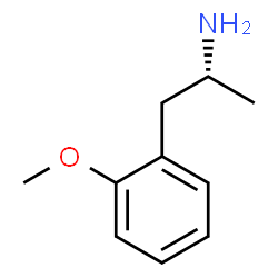 ChemSpider 2D Image | (2R)-1-(2-Methoxyphenyl)-2-propanamine | C10H15NO