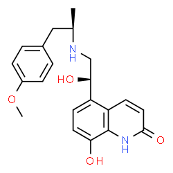 ChemSpider 2D Image | Carmoterol | C21H24N2O4