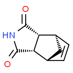 ChemSpider 2D Image | (1R,2R,6S,7R)-4-Azatricyclo[5.2.1.0~2,6~]dec-8-ene-3,5-dione | C9H9NO2