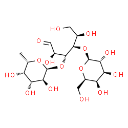 ChemSpider 2D Image | 3-Fucosyllactose | C18H32O15