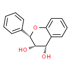 ChemSpider 2D Image | (2S,3S,4S)-2-Phenyl-3,4-chromanediol | C15H14O3