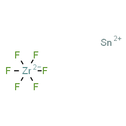 ChemSpider 2D Image | Tin(2+) hexafluorozirconate(2-) | F6SnZr