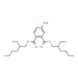 ChemSpider 2D Image | Bis(2-ethylhexyl) 4-hydroxyphthalate | C24H38O5