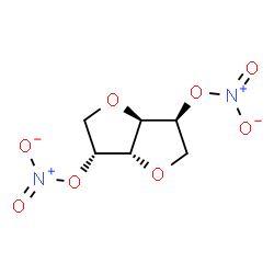 ChemSpider 2D Image | 1,4:3,6-Dianhydro-2,5-di-O-nitro-D-allitol | C6H8N2O8