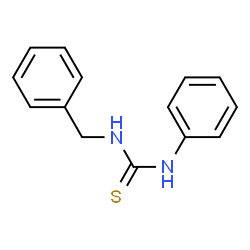 ChemSpider 2D Image | 1-Benzyl-3-phenylthiourea | C14H14N2S