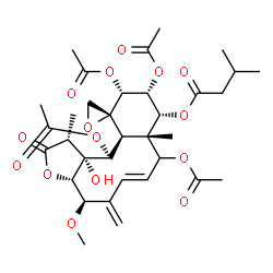 ChemSpider 2D Image | Gemmacolide M, (rel)- | C34H46O15