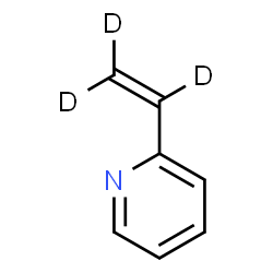 ChemSpider 2D Image | 2-(~2~H_3_)Vinylpyridine | C7H4D3N