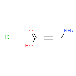 ChemSpider 2D Image | 4-Amino-2-butynoic acid hydrochloride (1:1) | C4H6ClNO2