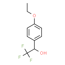 ChemSpider 2D Image | 1-(4-Ethoxyphenyl)-2,2,2-trifluoroethanol | C10H11F3O2