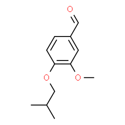 ChemSpider 2D Image | 4-Isobutoxy-3-methoxybenzaldehyde | C12H16O3