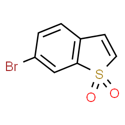 ChemSpider 2D Image | 6-Bromo-1-benzothiophene 1,1-dioxide | C8H5BrO2S