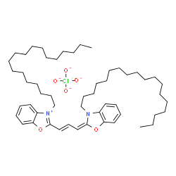 ChemSpider 2D Image | diOC18(3) dye | C53H89ClN2O6