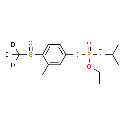 ChemSpider 2D Image | Fenamiphos-sulfoxide-(S-methyl-d3) | C13H19D3NO4PS
