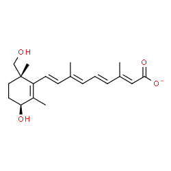 ChemSpider 2D Image | (4S)-4,16-Dihydroxy-15-oxidoretinal | C20H27O4