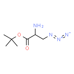 ChemSpider 2D Image | 3-AZIDO-DL-ALANINE TERT-BUTYL ESTER | C7H14N4O2