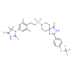 ChemSpider 2D Image | PCO-371 | C29H32F3N5O6S