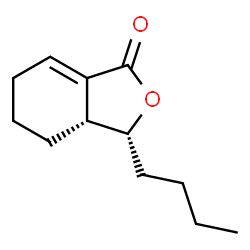 ChemSpider 2D Image | (3R,3ar)-sedanolide | C12H18O2
