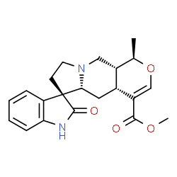 ChemSpider 2D Image | Methyl (3beta,15beta,19beta)-19-methyl-2-oxoformosanan-16-carboxylate | C21H24N2O4