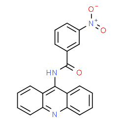 ChemSpider 2D Image | N-(9-Acridinyl)-3-nitrobenzamide | C20H13N3O3