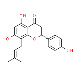 ChemSpider 2D Image | (R)-8-prenylnaringenin | C20H20O5