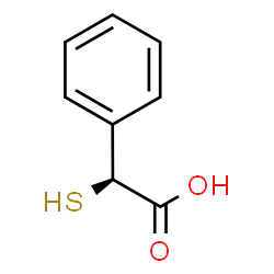 ChemSpider 2D Image | (2S)-Phenyl(sulfanyl)acetic acid | C8H8O2S