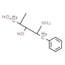 ChemSpider 2D Image | 2-Amino-1,2,4-trideoxy-4-methyl-1-phenyl-D-xylitol | C12H19NO2