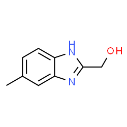 ChemSpider 2D Image | 6-methyl-1h-benzimidazole-2-methanol | C9H10N2O
