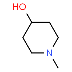 ChemSpider 2D Image | 1-Methyl-4-piperidinol | C6H13NO