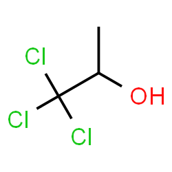 ChemSpider 2D Image | 1,1,1-Trichloro-2-propanol | C3H5Cl3O